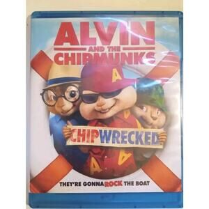 Alvin and the Chipmunks: Chipwrecked (Blu-ray Disc, NO DVD) Tested. No Scratches